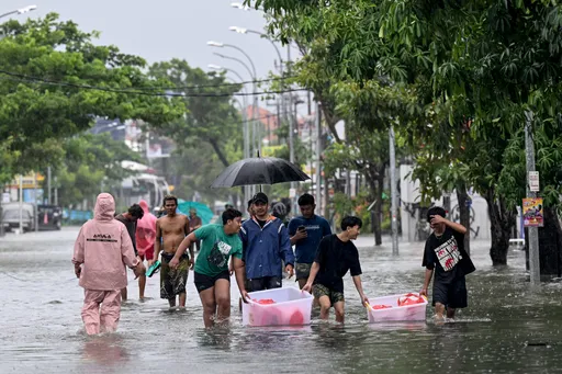 Red alert in Indonesia's Bali as torrential rains trigger floods and landslides