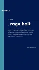 Oxford University Press crowns 'rage bait' this year's Word of the Year